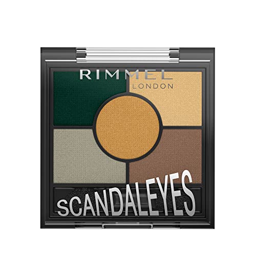 Rimmel London Scandaleyes 5 Pan Eyeshadow Palette Golden Eye, Cream