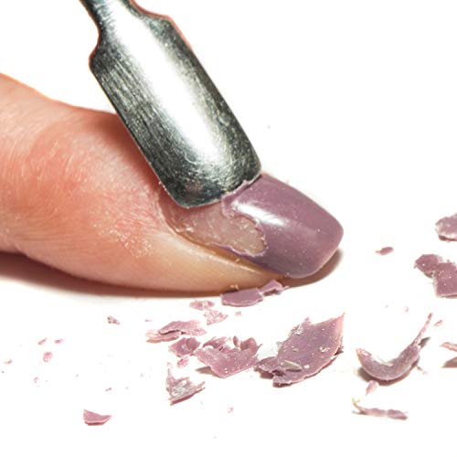 Mylee Professional Stainless Steel Dual Tool Cuticle Pusher Double End Manicure Pedicure Nail Cleaner Gel Polish Remover