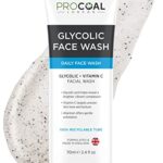 Glycolic Face Wash with Vitamin C by Procoal – Purifies, Cleanses and Resurfaces Complexion, Cruelty-Free, Made in UK