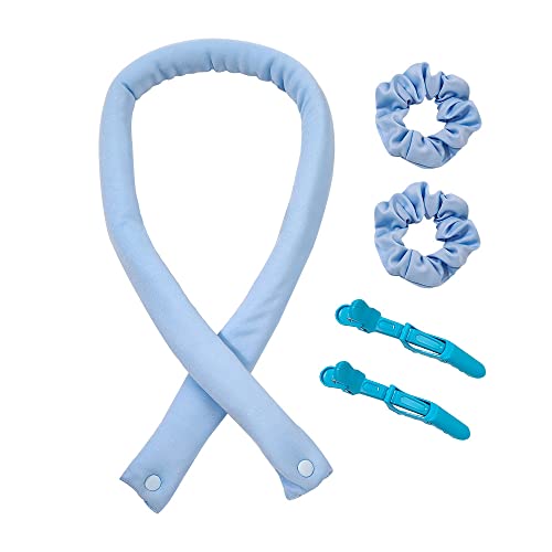 Heatless Curling Rod Headband, Heatless Hair Curling Set, No Heat Wave Hair Curlers Styling Tools for Long Medium Hair,Hair Rollers Wave Curls La