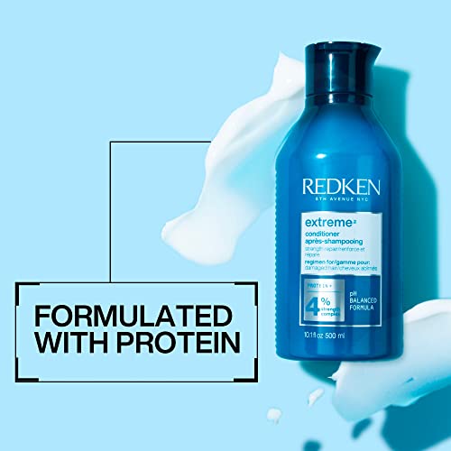 REDKEN Conditioner, For Damaged Hair, Repairs Strength and Adds Flexibility, Extreme, 500 ml