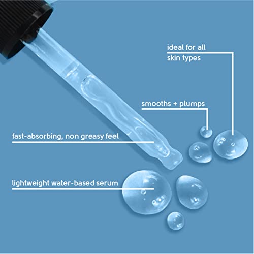 Face Facts Hyaluronic Facial Serum | Sodium Hyaluronate + Glycerin + Betaine | Smooth + Plump + Hydrate | 30ml