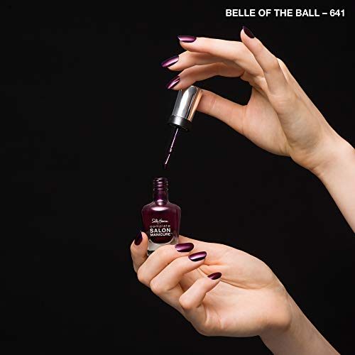 Sally Hansen Complete Salon Manicure Nail Polish, Pink and Red Shades, 14.7 ml, Belle of the Ball
