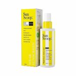 SunScoop Fluid Body Sunscreen Spray SPF 60, No White Cast, Protects from UVA & UVB Rays, Hybrid, for Dry, Normal, and Oily Skin Types | 125 ml (P