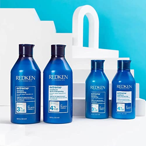 REDKEN Conditioner, For Damaged Hair, Repairs Strength and Adds Flexibility, Extreme, 500 ml