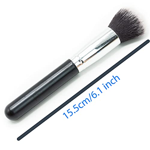 Makeup Brush Foundation Brush,Flat Top Kabuki Brush Blender,Perfect for Cream,Liquid,Concealer and Powder Make Up…