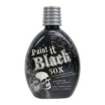 Millenium Tanning New Paint It Black Auto-darkening Dark Tanning Lotion, 50X, 13.5 Ounce
