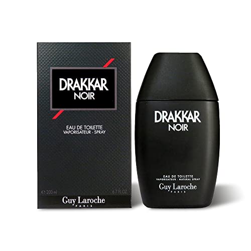 Guy Laroche Drakkar Noir Eau de Toilette Perfume for Men, 200 ml