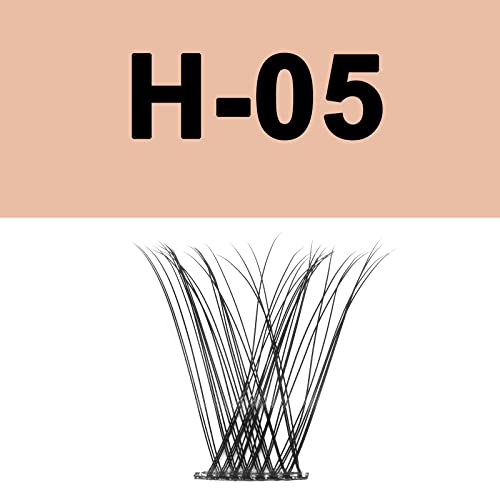 Lash Clusters DIY Eyelash Extensions 72 Pcs D Curl 10mm Cluster Eyelash Extensions Thin Stem Cluster Lashes Individual Lashes Cluster Lashes Wisp