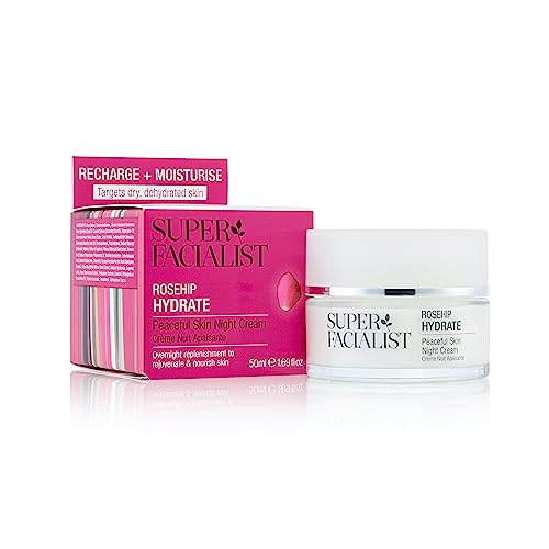Super Facialist Rosehip Hydrate Radiance Day Cream SPF15, Formulated with UV filters to Protect and Hydrate, 75 ml