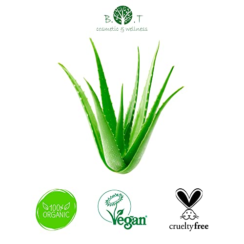 Organic Aloe Vera Juice 99.99% Cold-pressed, genuine, liquid, without thickeners (5000 ml I 175.97 Fl oz)