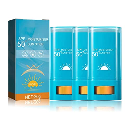 Super Active Airy SUNShield Moisturiser Sun Stick SPF50+ PA++++, Water Resistant Strong UV Protection Anytime Easy to Apply, Face Sunscreen For S