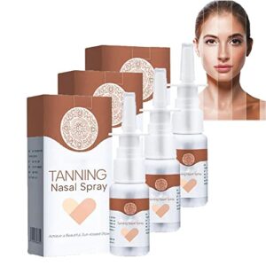 1/2/3PCS BronzeMist Tanning Nasal Spray, Tanning Sunless Spray, Sunless Tanning Mist, Summer Color Sunless Self-Tanning Facial Mist for All Skin