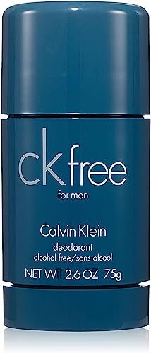 Ca|vin K|ein CK Free Alcohol Free Mens Gents Deodorant Stick for Him 75g