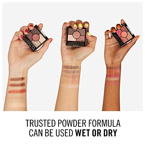 Rimmel London Scandaleyes 5 Pan Eyeshadow Palette Golden Eye, Cream