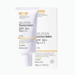 Sunscreen Body Sunscreen Body Care Cream, Oil-Free and PABA-Free Fast-Absorbing Sunscreen Lotion, Refreshing And Non-greasy 60g (Multicolor B)