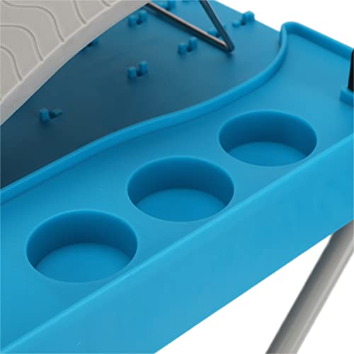 QITERSTAR Non Slip Pedicure Foot Rest, Adjustable Professional Foldable Pedicure Stand Adjustable Pedicure Nail Tool Nail Pedicure Supplies for H