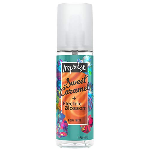 Impulse Sweet Caramel & Electric Blossom Body Mist, 150ml