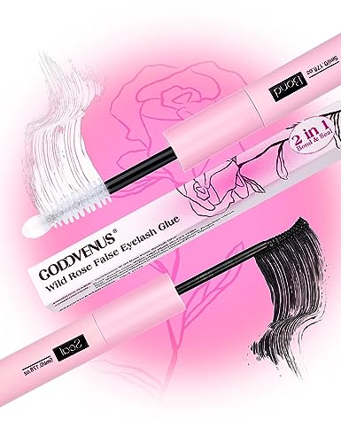 Lash Glue Eyelash Bond and Seal Waterproof Cluster Lash Glue, Lash Bond and Seal for Eyelashes Extensions 48h Long Lasting Lashes Glue for DIY Fa