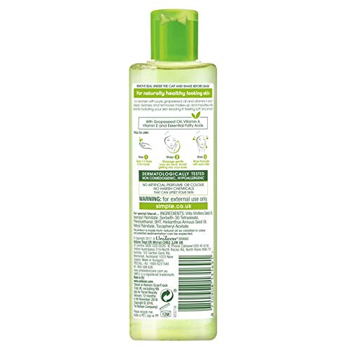 Simple Kind to Skin Hydrating Cleansing Oil, 125 ml