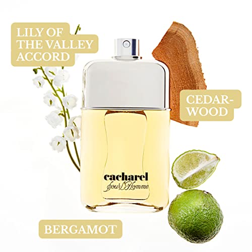 Cacharel - Pour L'Homme - Eau de Toilette Men's Aftershave - Spicy Fresh Fragrance - 100ml