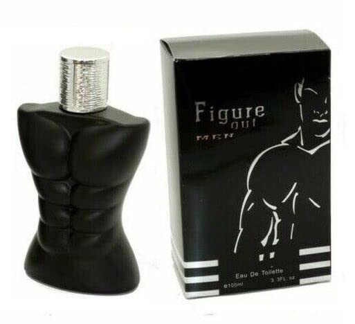 Modaleo Men’s aftershave Eau De Toilette Spray for him Men Perfume 100ml EDP (1 X FIGURE OUT Black)