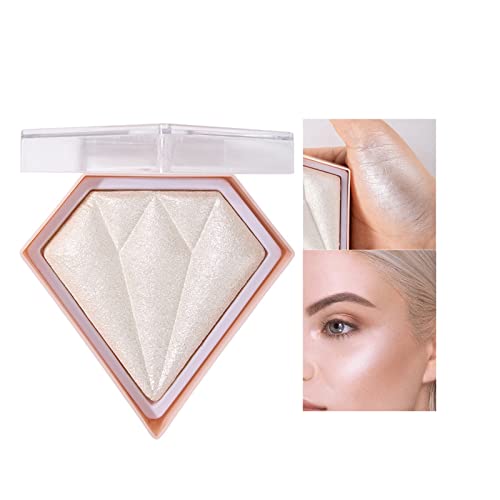 Powder Highlighters Makeup,Highly pigmented Powder Highlighter,Bronzer and Highlighter Palette,Highlighting Powder for a Radiant Finish,Silky and
