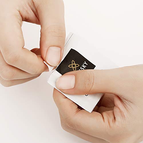 Bluesky 100 Cleanser Wipes for Gel Polish Nail Prep & Sticky Residue Remover, Removes Tacky Layer of UV LED Gel Nails (75 Percent Isopropyl Alcoh