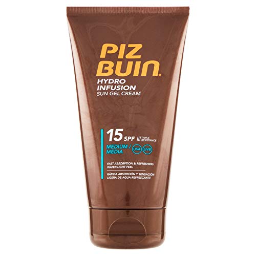 Piz Buin Hydro Infusion Sun Gel Cream SPF15, 150 ml (Pack of 1)