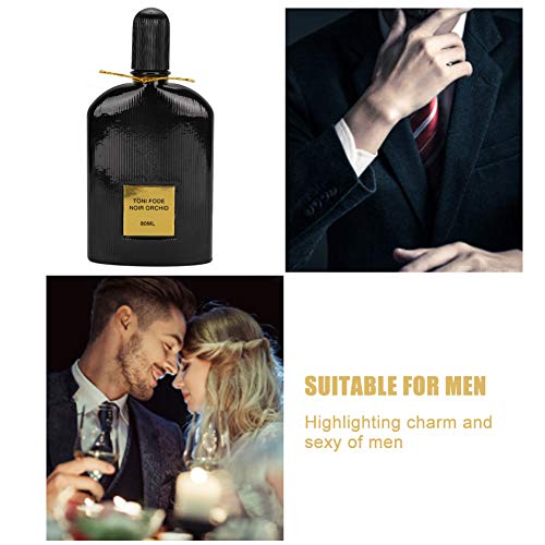 Men's Perfume Cologne Spray, 80ml Exquisite Gentleman Fragrance Scent Freshing Charming Long lasting Light Fragrance for Business Dinner Date