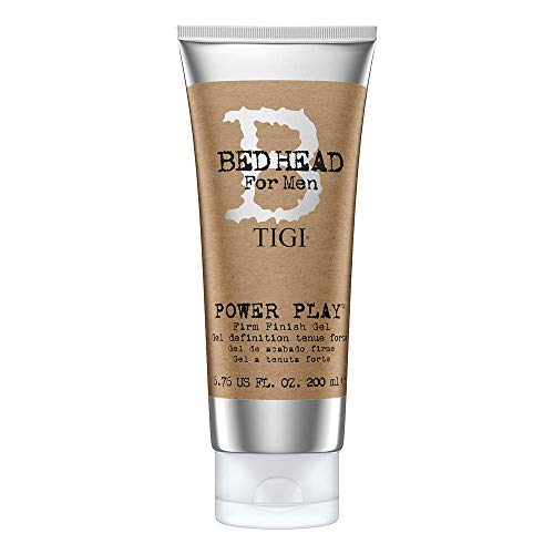 Bed Head for Men by TIGI - Power Play Mens Hair Gel - Strong Hold - Hair Styling - 200 ml