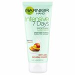 Garnier Intensive 7 Days Mango Oil & Probiotic Extract Hand Cream 100ml, Leaves Skin Soft & Smooth, For Dry Rough Hands, Fast Absorbing & Non Gre