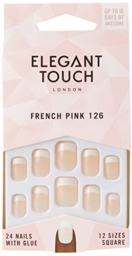 Elegant Touch French Nails 126