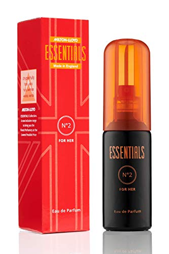 MILTON-LLOYD ESSENTIALS No 2 Perfume for Women. 50ml Eau de Parfum. Luxury Fragrance - Ladies Perfume, Long Lasting Womens Perfumes by Milton-Llo