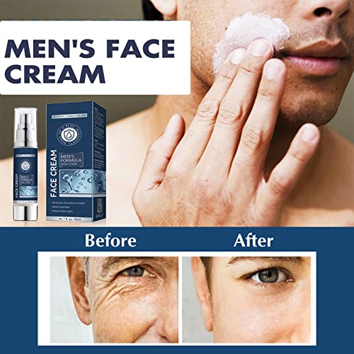 Mens Face Cream, 6 in 1 Mens Face Moisturizer, Mens Anti Aging Face Cream, Anti-Wrinkle & Firming Face Moisturizer, Face Lotion for Men, Face Cre