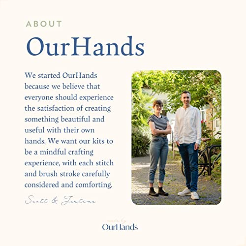 Perfume Blending Kit by OurHands - create your own bespoke fragrance, the perfect set for women and men, includes refillable atomiser