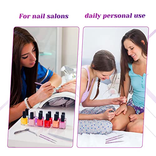 Qufiiry 3 Pcs Nail Art Liner Brushes, Miniature Fine Detail Paint Brush Set, Detailer Brush Dotting Tool for DIY Nail Art Salon and Home Use