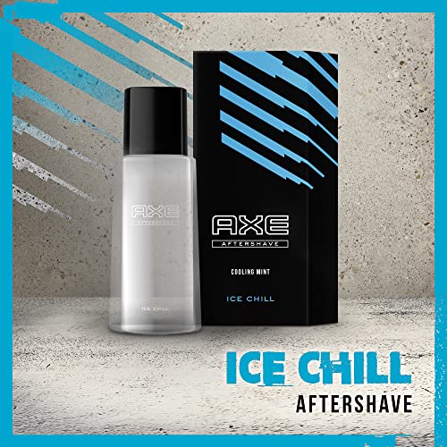 Axe Aftershave Ice Chill for Men with Ice Cold Fragrance 100 ml Pack of 1