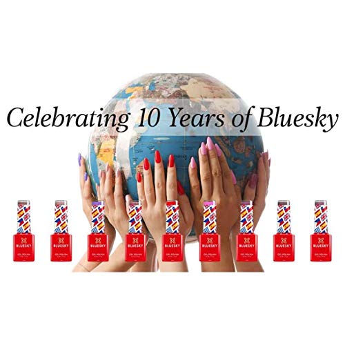 Bluesky Nail Buffer Rhombus, Professional Nail Tool For Gel Nails, Double Sided Dual Grade Grit 100/180, Manicure and Pedicure Accessories