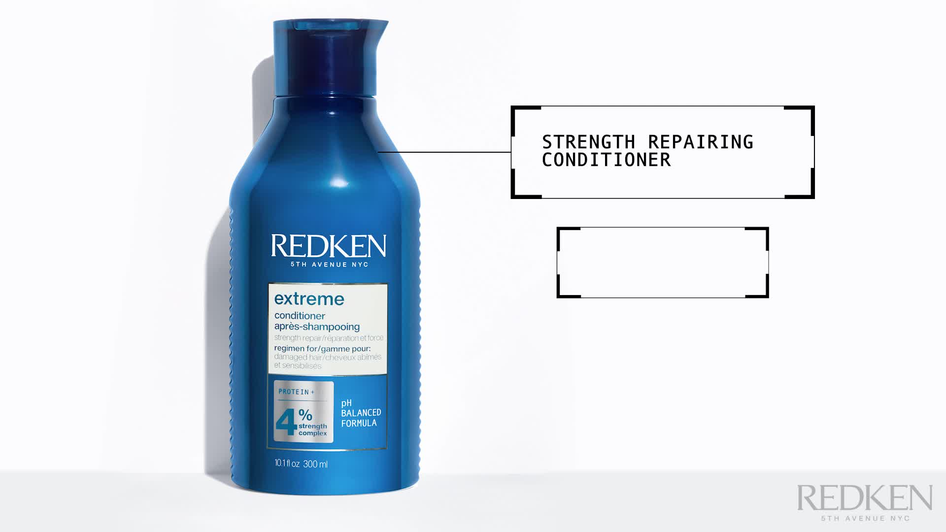 REDKEN Hair Mask Treatment, Fortifies & Strengthens Distressed Hair, Extreme, 250 ml