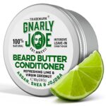 Gnarly Joe Beard Butter Conditioner - 80g - 100% Natural Ingredients - Leave In - Cocoa Butter & Argan Oil - Beard Balm - Shea Moisture Beard Bal