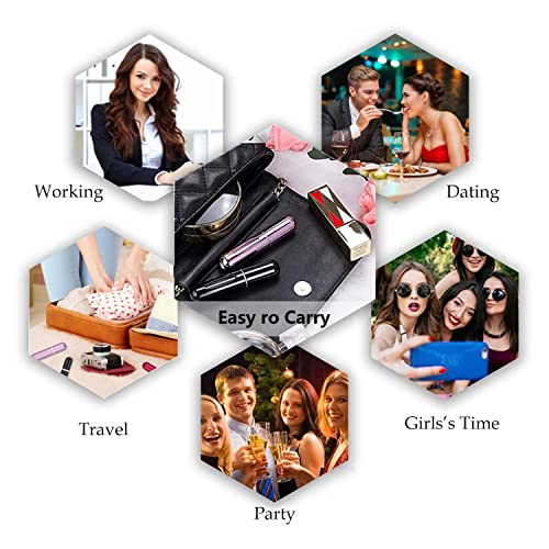 Perfume Atomiser Bottles, Refillable Empty Spray Bottle 5ml Portable Travel Atomizer Bottle for Fragrance Mini Perfumes for Women Fragrance Atomi