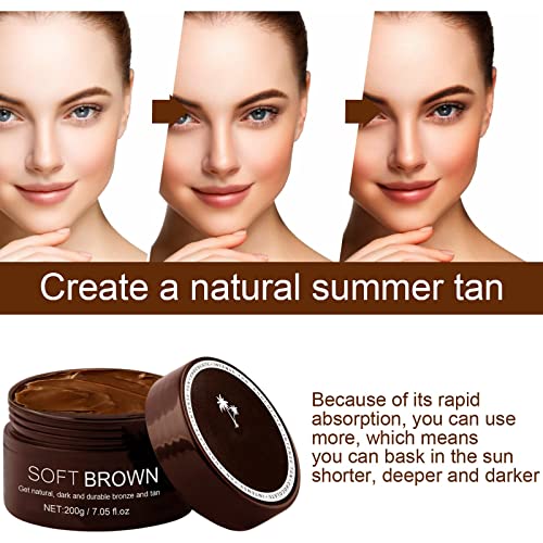 Help Black Summer Seaside Help Tan Body Self Tanning Dark Brown Bronzer Moisturizing Skin Moisturizing Scalp Oil for