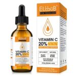 ELBBUB Premium 20% Vitamin C Serum For Face with Hyaluronic Acid, Retinol & Amino Acids - Boost Skin Collagen, Brighten Hydrate & Plump Skin, Ant
