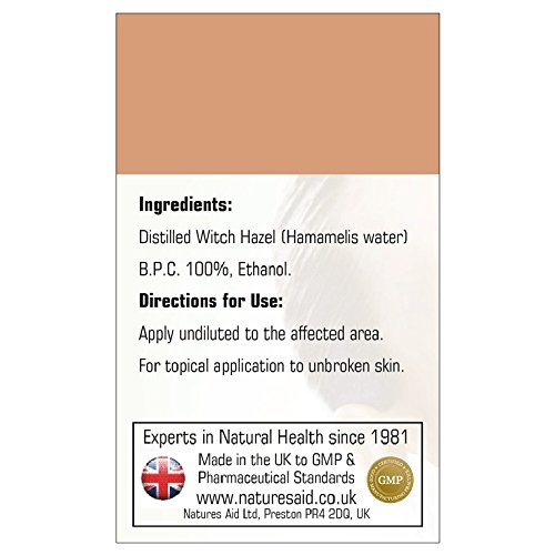 Natures Aid Distilled Witch Hazel - 150ml