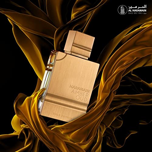 Al Haramain Amber Oud Gold Edition 60ml | Womens Perfumes | Ladies Perfume Spray | Perfume For Women and Men (Amber Oud Gold)