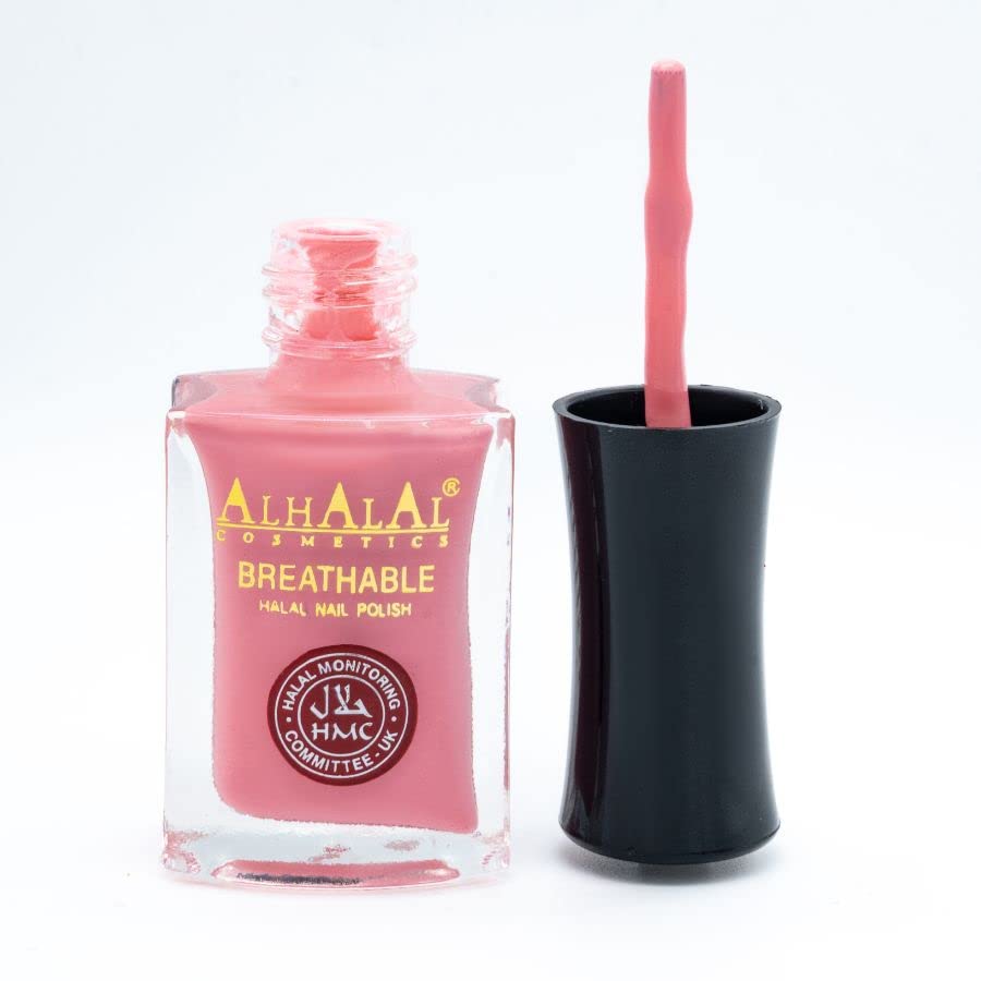 Halal Nail Polish - Nail Varnish Polish Soak Off Gel Nail Paint Art Polish - Water Permeable Red White Nail Enamel- Glossy Halal Gel Nail Polish