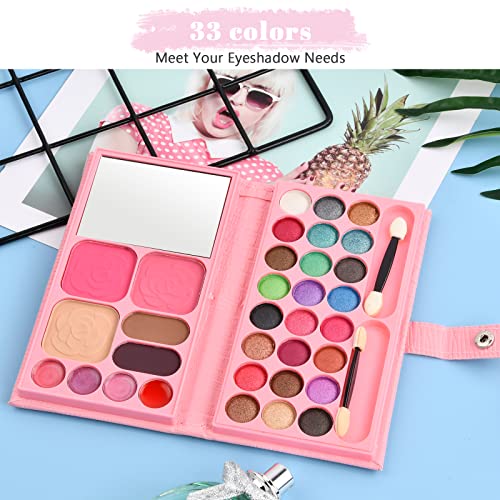 Make Up Palette Eyeshadow Palette Makeup Palette Set Include Eyeshadows, Lipstick, Blush, Eyebrow Powder, Shading Powder, Small Makeup Brushes, M