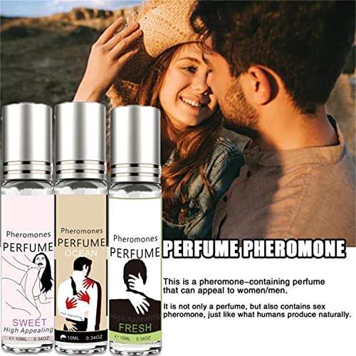 Perfume For Women and Men Long Lasting Pheromone Eau de Toilette Fresh Sweet Ocean Perfume 10ml