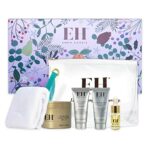 Emma Hardie The Brilliance Edit Gift Set - Featuring Four Luxurious Skin Care Goodies & a Cleansing Cloth, Packed in a Convenient Cosmetic Bag